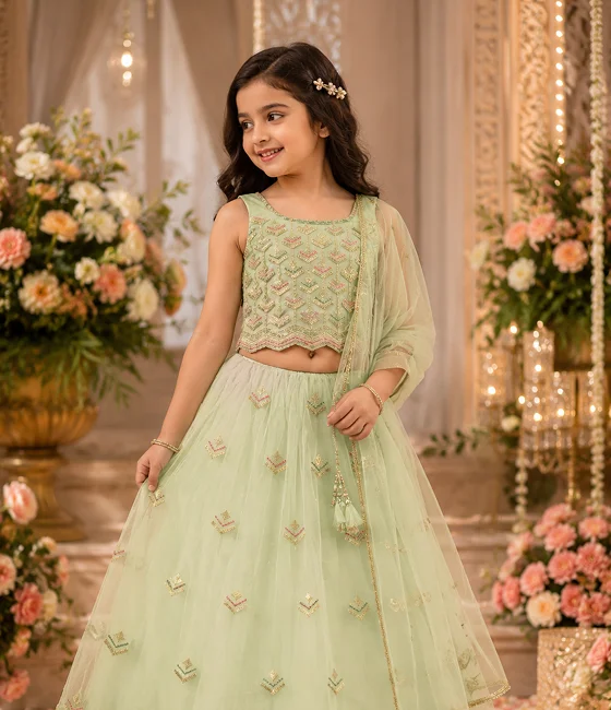 ⁠Girls Ethnic Wear